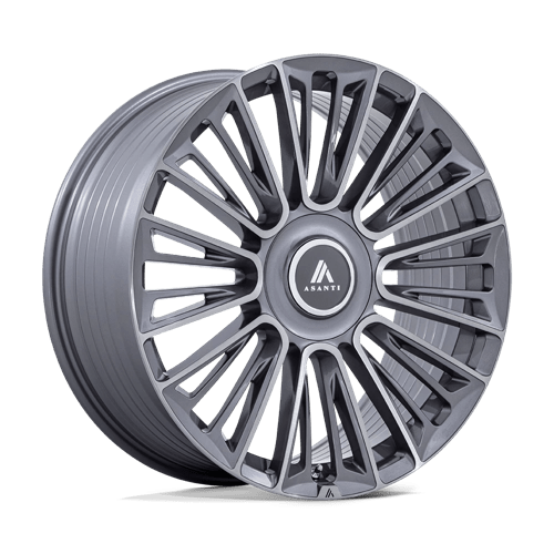 Asanti Black AB049 PREMIER Anthracite Brushed 22x9.5 +20 Custom 72.6mm - Wheelwiz