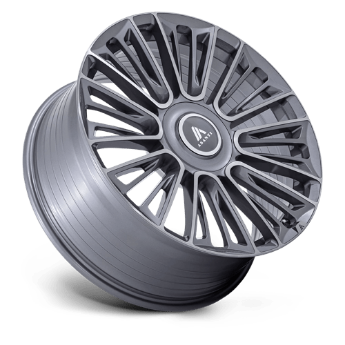 Asanti Black AB049 PREMIER Anthracite Brushed 22x9.5 +20 Custom 72.6mm - Wheelwiz