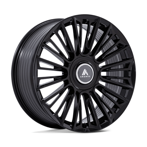 Asanti Black AB049 PREMIER Gloss Black 22x9.5 +20 5x112|5x120mm 74.1mm - Wheelwiz