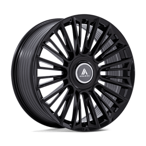 Asanti Black AB049 PREMIER Gloss Black 22x9.5 +30 6x120|6x132mm 78.1mm