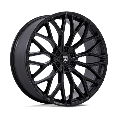 Asanti Black AB050 MOGUL 6 Matte Black 24x10 +30 6x135mm 87.1mm - Wheelwiz