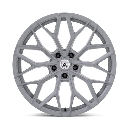 Asanti Black AB039 MOGUL 5 Two Toned Battleship Gray 20x11 -6 5x115mm 71.5mm - Wheelwiz