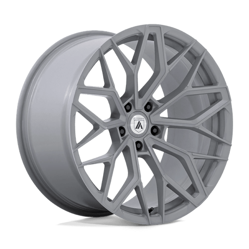 Asanti Black AB039 MOGUL 5 Two Toned Battleship Gray 20x11 +22 5x115mm 71.5mm - Wheelwiz