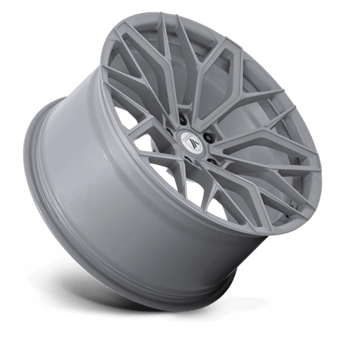 Asanti Black AB039 MOGUL 5 Two Toned Battleship Gray 20x12 +6 5x115mm 71.5mm - Wheelwiz