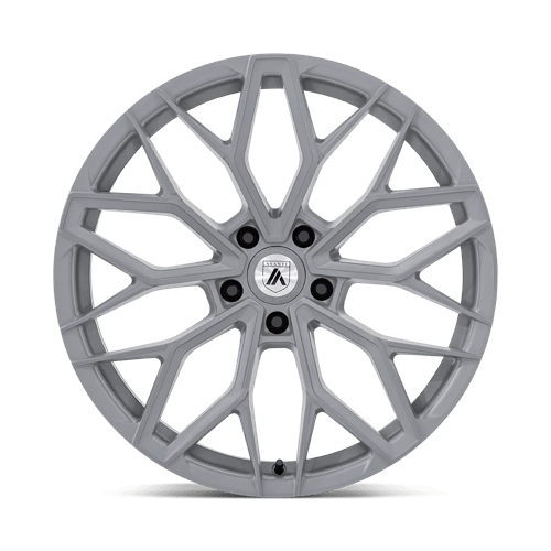 Asanti Black AB039 MOGUL 5 Two Toned Battleship Gray 20x12 +6 5x115mm 71.5mm - Wheelwiz