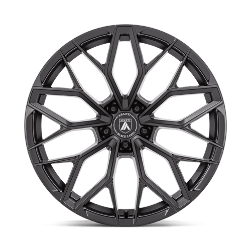 Asanti Black AB039 MOGUL 5 Satin Black 22x9 +27 5x112mm 66.6mm - Wheelwiz