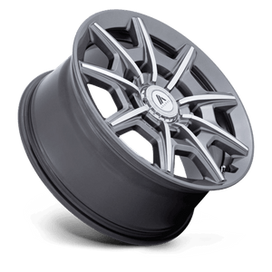 Asanti Black AB041 ESQUIRE Gloss Anthracite Bright Mach 22x9 +15 5x115|5x120mm 74.1mm - Wheelwiz