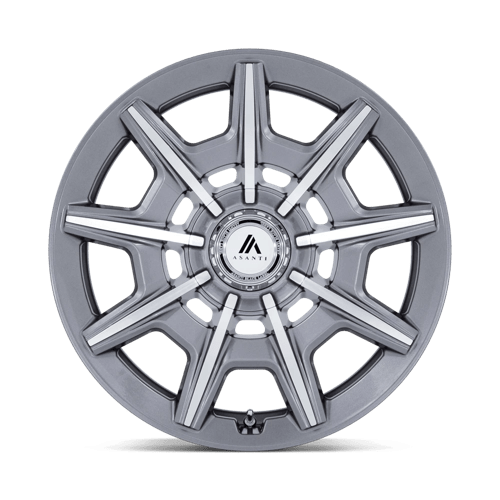 Asanti Black AB041 ESQUIRE Gloss Anthracite Bright Mach 20x9 +27 5x112|5x120mm 74.1mm