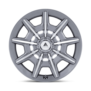 Asanti Black AB041 ESQUIRE Gloss Anthracite Bright Mach 20x9 +15 5x115|5x120mm 74.1mm