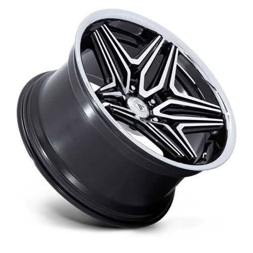 Asanti Black AB046 DUKE Gloss Black Machined 22x9 +15 5x115mm 72.6mm - Wheelwiz