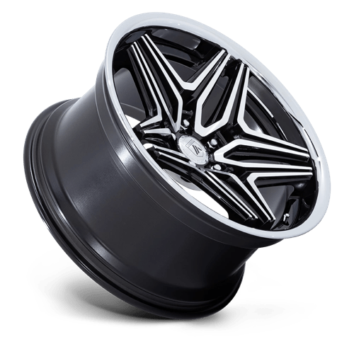 Asanti Black AB046 DUKE Gloss Black Machined 20x9 +15 5x115mm 72.6mm - Wheelwiz