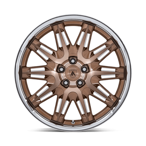 Asanti Black AB047 IMPERATOR Bronze Machined W/ Ss Lip 20x10.5 +38 5x120mm 72.6mm - Wheelwiz