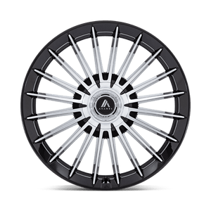 Asanti Black AB048 VICEROY Gloss Black W/ Machined Face 20x9 +15 Custom 72.6mm