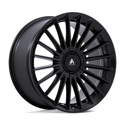 Asanti Black AB048 VICEROY Matte Black 20x10.5 +15 Custom 72.6mm - Wheelwiz