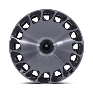 Asanti Black AB045 ARISTOCRAT Gloss Black Machined Fc W/ Ddt 20x9 +27 5x112|5x120mm 74.1mm - Wheelwiz
