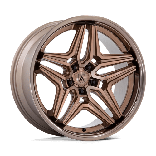 Asanti Black AB046 DUKE Platinum Bronze 20x10.5 +18 Custom 72.6mm - Wheelwiz