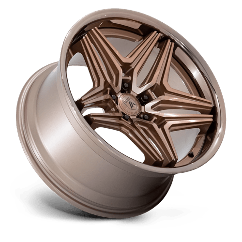 Asanti Black AB046 DUKE Platinum Bronze 20x10.5 +18 Custom 72.6mm - Wheelwiz