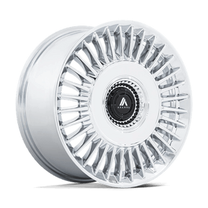 Asanti Black AB040 TIARA Chrome 22x10.5 +18 5x115|5x120mm 74.1mm - Wheelwiz