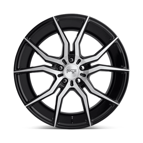 Niche M166 ASCARI Gloss Black Brushed 19x9.5 +35 5x120mm 72.6mm - Wheelwiz