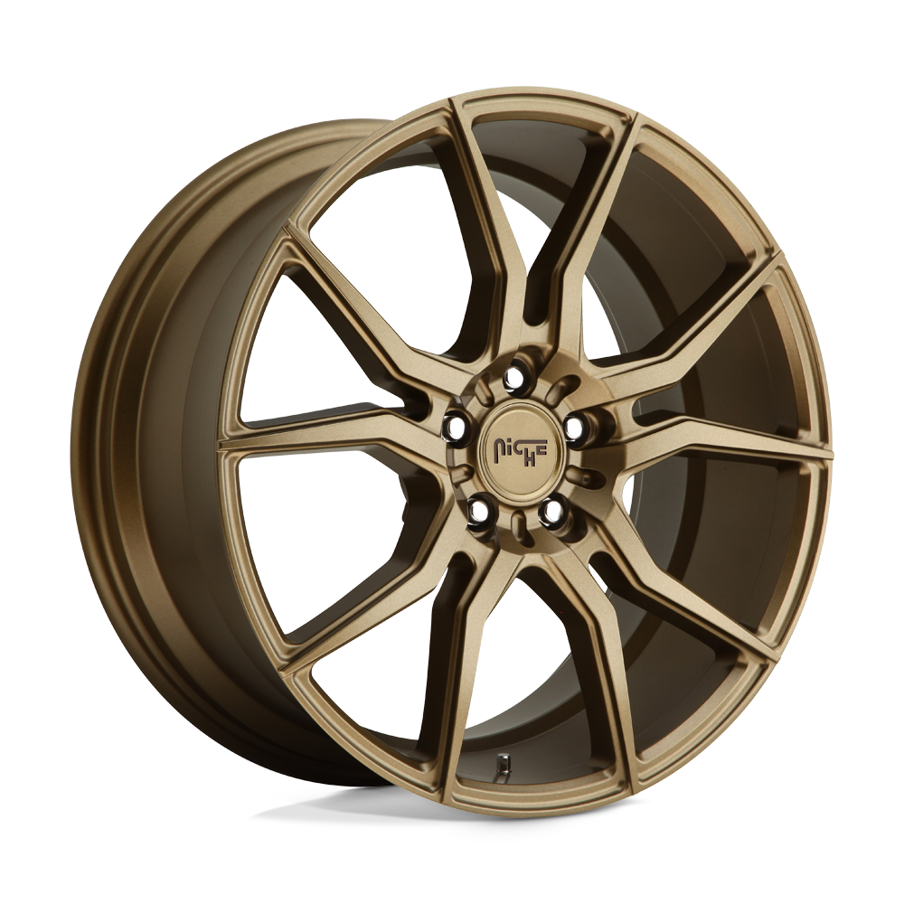 Niche M167 ASCARI Gloss Bronze 19x8.5 +35 5x114.3mm 72.6mm - WheelWiz