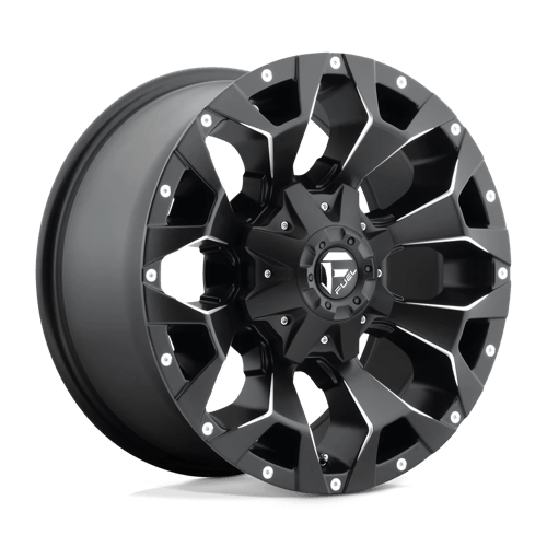 Fuel Offroad D546 ASSAULT Matte Black Milled 18x9 -13 6x135|6x139.7mm 106.1mm