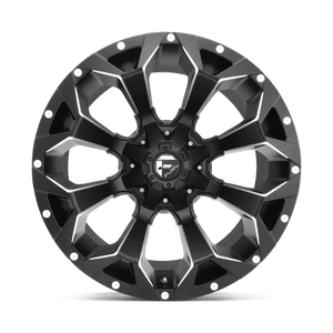 Fuel Offroad D546 ASSAULT Matte Black Milled 18x9 -12 8x165.1mm 125.1mm - WheelWiz