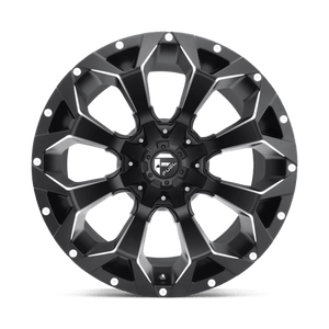 Fuel Offroad D546 ASSAULT Matte Black Milled 20x9 +20 8x165.1mm 125.1mm - Wheelwiz