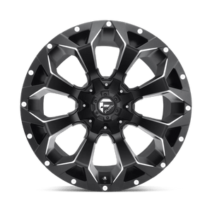 Fuel Offroad D546 ASSAULT Matte Black Milled 18x9 +20 8x165.1mm 125.1mm - Wheelwiz