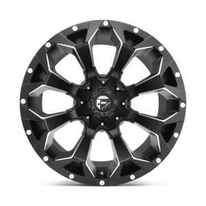 Fuel Offroad D546 ASSAULT Matte Black Milled 20x9 +20 8x180mm 124.2mm