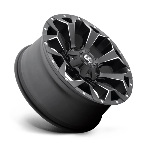 Fuel Offroad D546 ASSAULT Matte Black Milled 20x9 +20 6x135|6x139.7mm 106.1mm - Wheelwiz