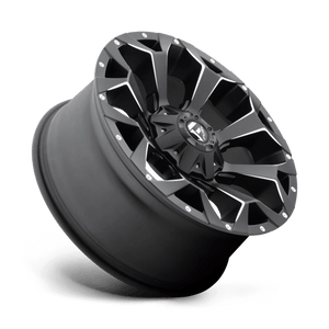 Fuel Offroad D546 ASSAULT Matte Black Milled 20x9 +20 6x135|6x139.7mm 106.1mm - Wheelwiz