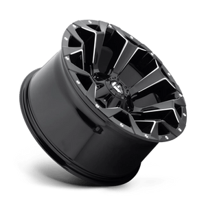 Fuel Offroad D576 ASSAULT Gloss Black Milled 20x9 +19 6x135|6x139.7mm 106.1mm - Wheelwiz