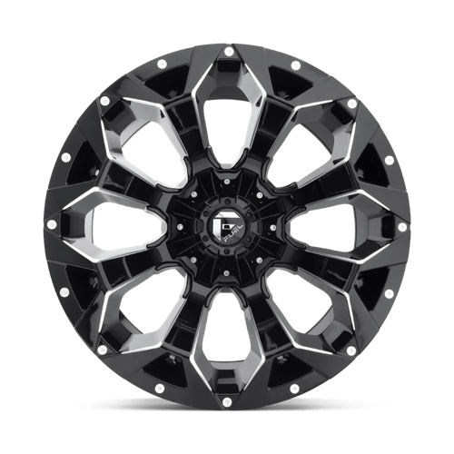 Fuel Offroad D576 ASSAULT Gloss Black Milled 18x9 -12 5x114.3|5x127mm 78.1mm