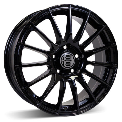 RSSW Spirit Gloss Black 17x7 +40 5x100mm 56.1mm