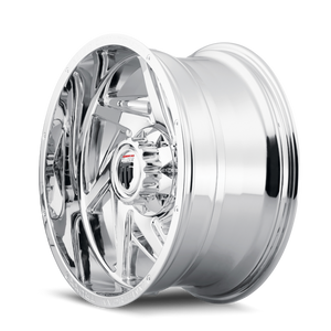 American Truxx SPIRAL Chrome 20x10 -24 5x127|5x139.7mm 78.1mm - WheelWiz