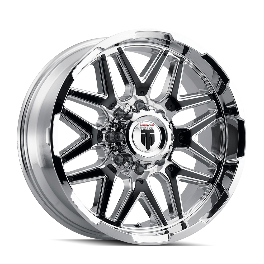 American Truxx GRIND Chrome 20x9 0 8x165.1mm 125.2mm - Wheelwiz