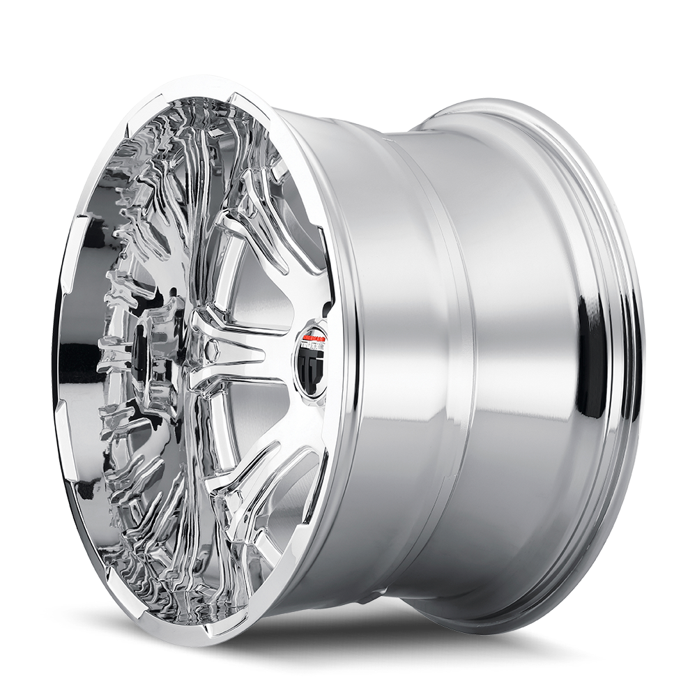 American Truxx BOMB Chrome 20x12 -44 8x165.1mm 125.2mm - Wheelwiz