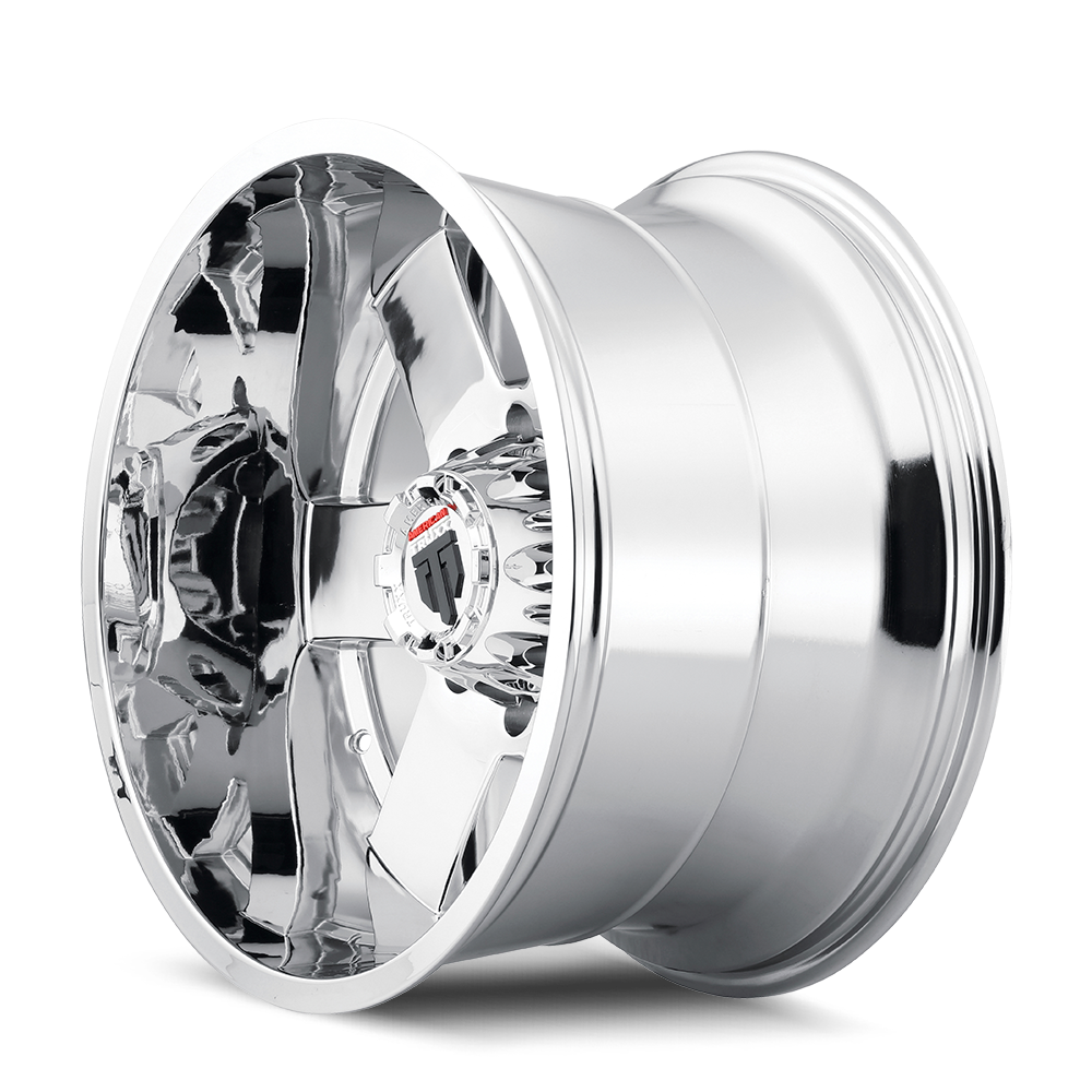 American Truxx ARMOR Chrome 20x9 -12 5x139.7mm 87.1mm - Wheelwiz