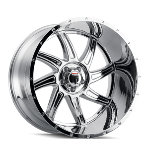 American Truxx VORTEX Chrome 20x10 -24 6x135mm 87.1mm - WheelWiz