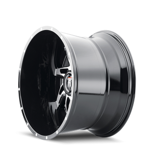 American Truxx SPYDER Gloss black machined 22x14 -76 8x170mm 125.2mm - Wheelwiz