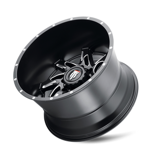 American Truxx SPYDER Satin black milled 22x14 -76 5x150mm 110.3mm - Wheelwiz