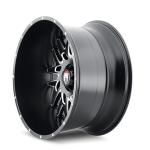 American Truxx DNA Satin black milled 26x14 -76 8x165.1mm 125.2mm - WheelWiz