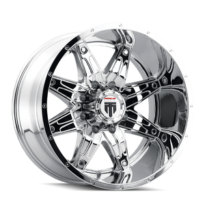 American Truxx LONESTAR Chrome 22x12 -44 6x135mm 87.1mm - WheelWiz