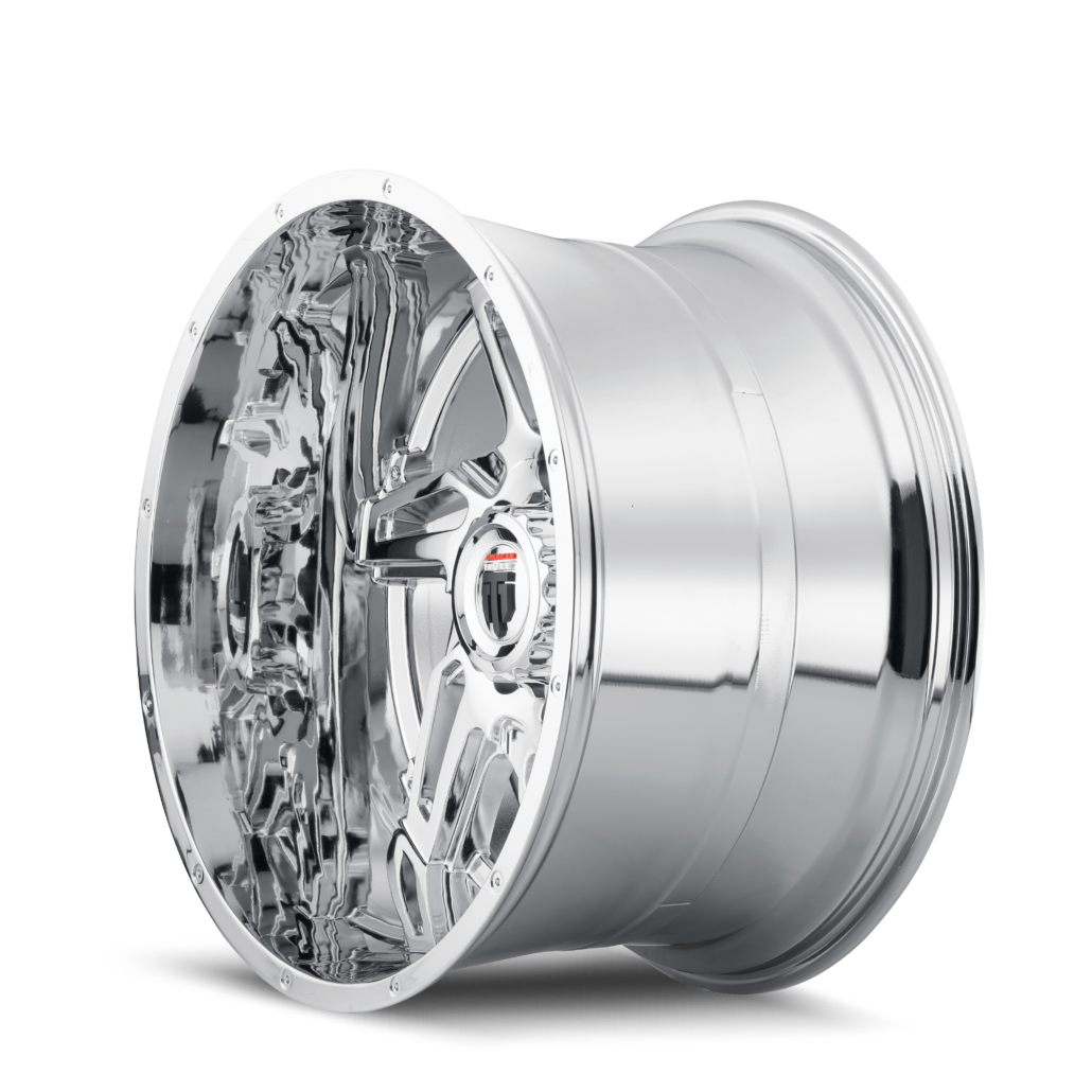 American Truxx SPURS Chrome 24x14 -76 5x139.7mm 87.1mm - WheelWiz