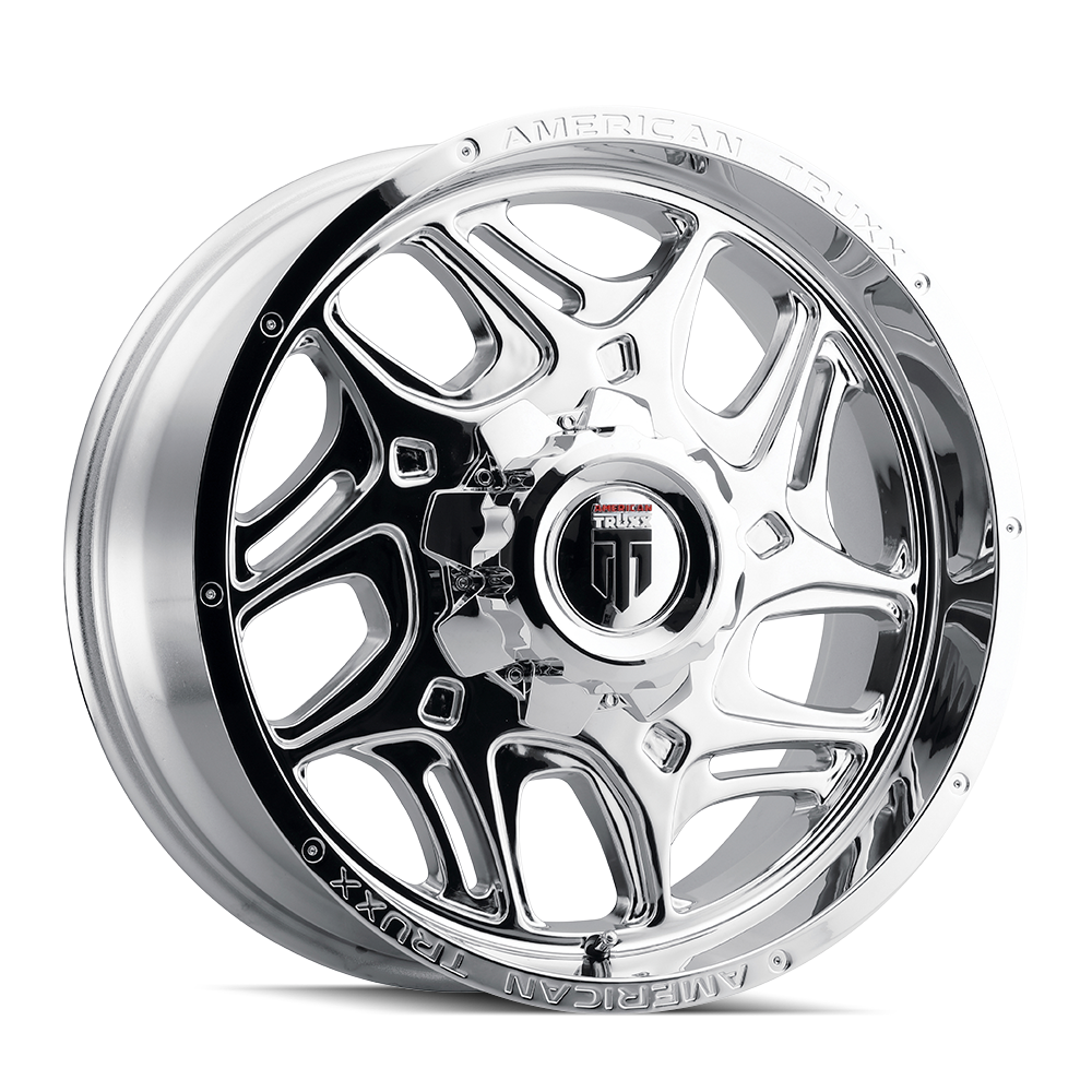 American Truxx SWEEP Chrome 20x9 -12 8x170mm 125.2mm - Wheelwiz