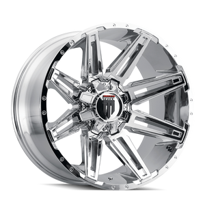 American Truxx BOOM Chrome 22x12 -44 5x127|5x139.7mm 78.1mm - WheelWiz