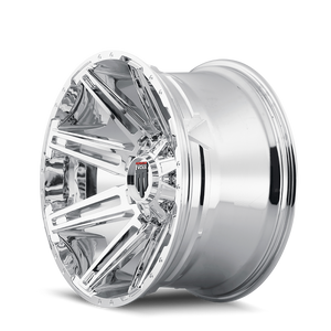 American Truxx BOOM Chrome 20x9 -12 8x165.1mm 125.2mm - Wheelwiz