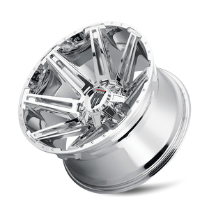 American Truxx BOOM Chrome 20x9 -12 8x165.1mm 125.2mm - Wheelwiz