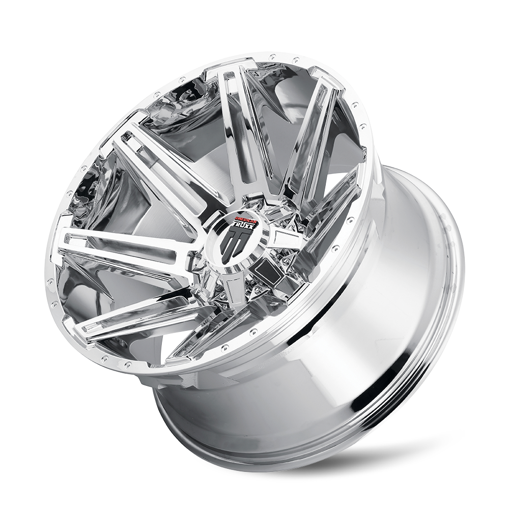American Truxx BOOM Chrome 20x9 -12 6x135|6x139.7mm 106.1mm - Wheelwiz