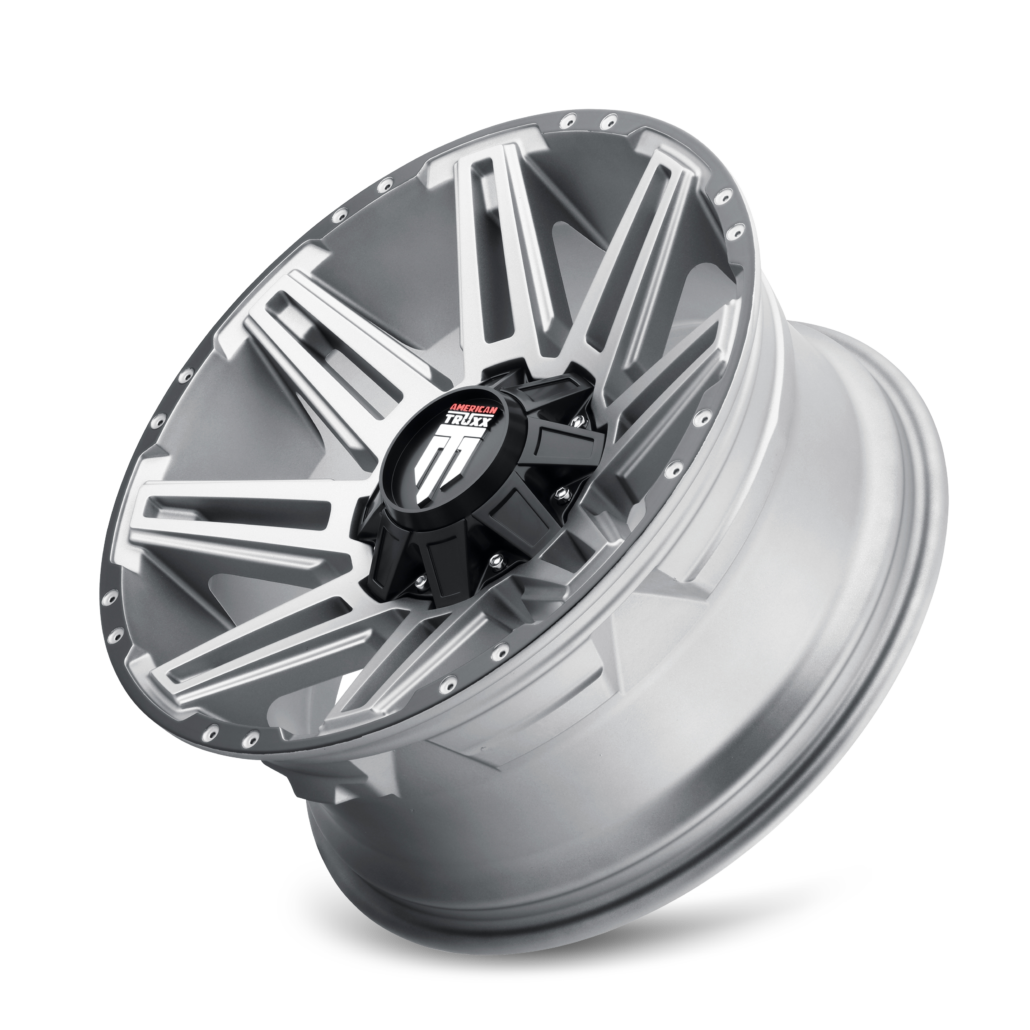 American Truxx BOOM Matte gunmetal 20x9 -12 8x180mm 124.2mm - WheelWiz